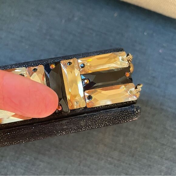 Michelle Monroe Jeweled Tassel Clutch - Picture 7 of 9